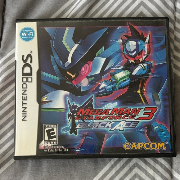 Nintendo Other - Nintendo DS Mega Man Star Force 3: Black Ace - Blue and Black